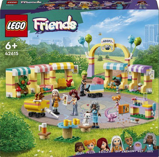 LEGO Friends Huisdieren adoptiedag - 42615