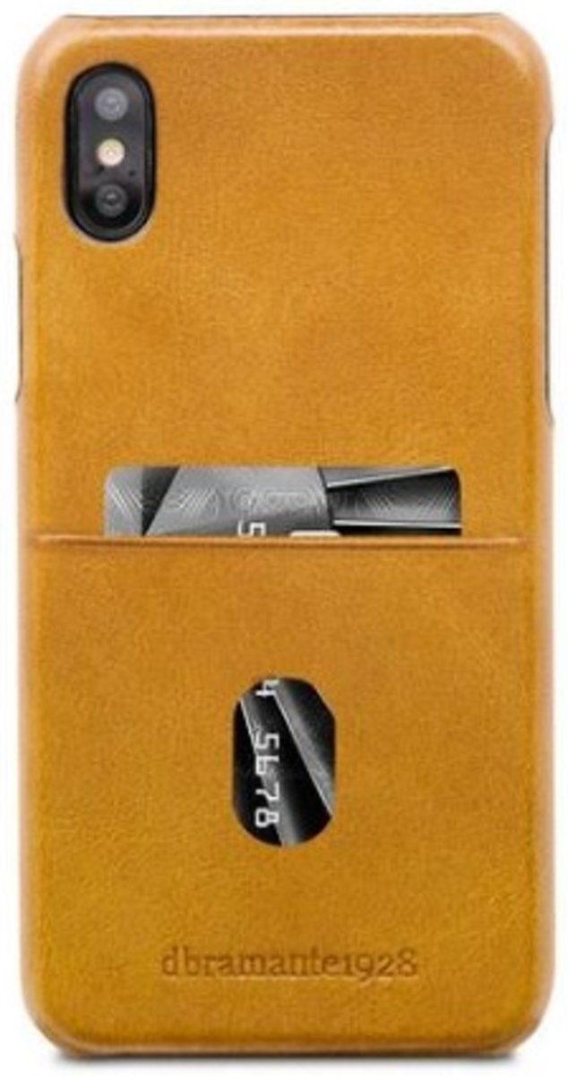 D. Bramante DBramante backcover Tune with cardslot - zwart - voor Apple iPhone X