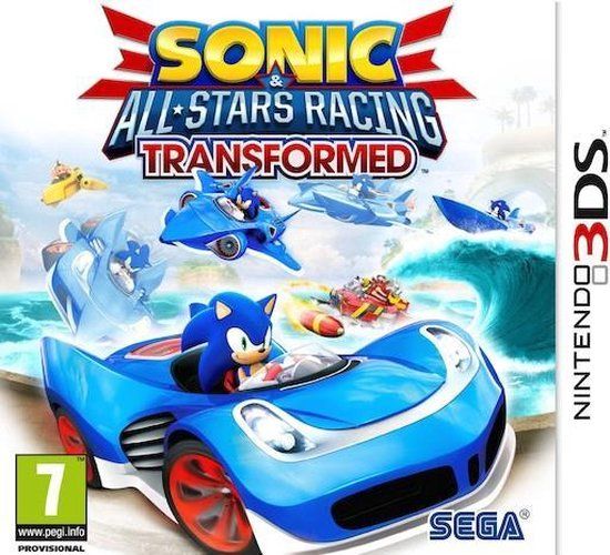Sega Games Sonic All-Stars Racing Transformed - Nintendo 3DS