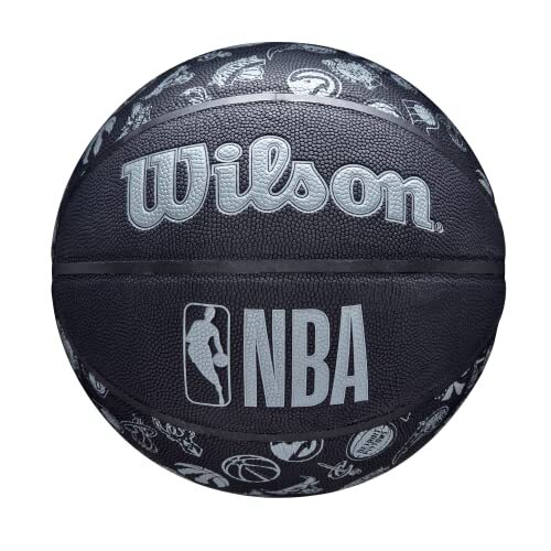 Wilson Basketbal NBA ALL TEAM, outdoor, rubber, maat: 7, zwart
