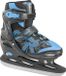Roces Jokey Ice 3.0 IJshockeyschaatsen Kinderen Zwart Blauw Verstelbaar Maat 38-41