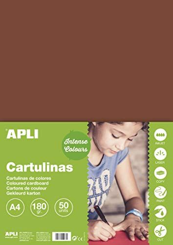 APLI 14245 - Karton - bruin - 29,70cm x 21,00cm