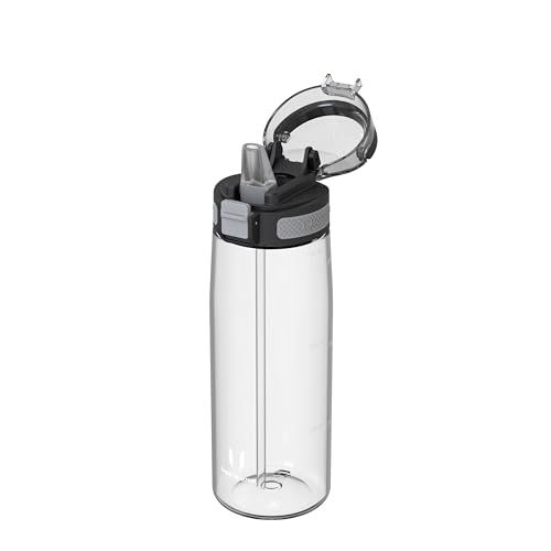 Sparrow Waterfles met Rietje - Tritan kunststof Drinkfles - Sportfles 750ml