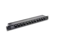 Hosa PDR-369 Patch Bay 12-point De-normalled XLR3F to XLR3M