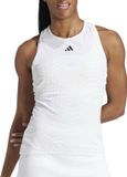 Adidas Club Graphic Tanktop Dames - Wit - Maat L