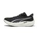 PUMA Deviate NITRO™ 4 chaussures de course pour hommes, noir/blanc/argent, taille 44,5
