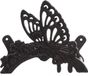Item International Tuinslanghouder Gietijzer Bruin Vlinder 24,5 cm