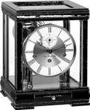 Hermle Tafelklok 22998-740352 Zwart Wit Glas Hout