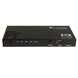 FeinTech SW212 HDMI 2.1 Schakelaar 2 in 1 Uit met HDMI Audio Extractor 4K 120Hz en Automatische Schakelen 8K 60Hz VRR ALLM Audio Splitter naar Optische SPDIF Toslink en 3.5 Jack