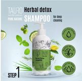 Tauro Pro Line Pure nature - herbal detox shampoo - reinigende shampoo - voor hond en kat - natuurlijk product
