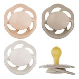 nip Cherry Newborn fopspeen 0-2 maanden, set van 4, kersenvorm, latex