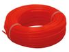 Toolland Trimmerdraad - Nylon - Rood - 2.4 mm - 25 m