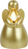 Countryfield LED kaars engel - goud - H11,5 cm