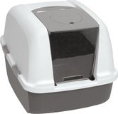OEM Shenzhen Haorui Industrial Technology Co., Ltd. Cat Toilet Jumbo | 56x50x47CM | Zwart | Kunststof | Gesloten | Automatische kattenbak