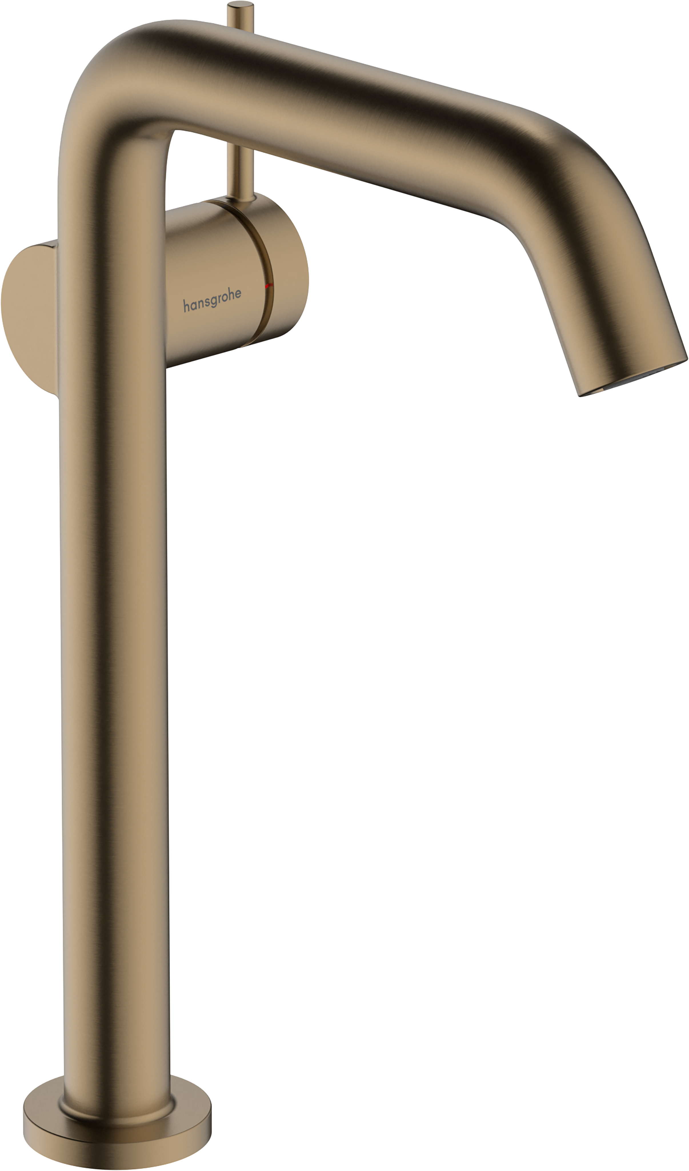 Hansgrohe Tecturis 240 Coolstart verhoogde wastafelkraan brushed bronze