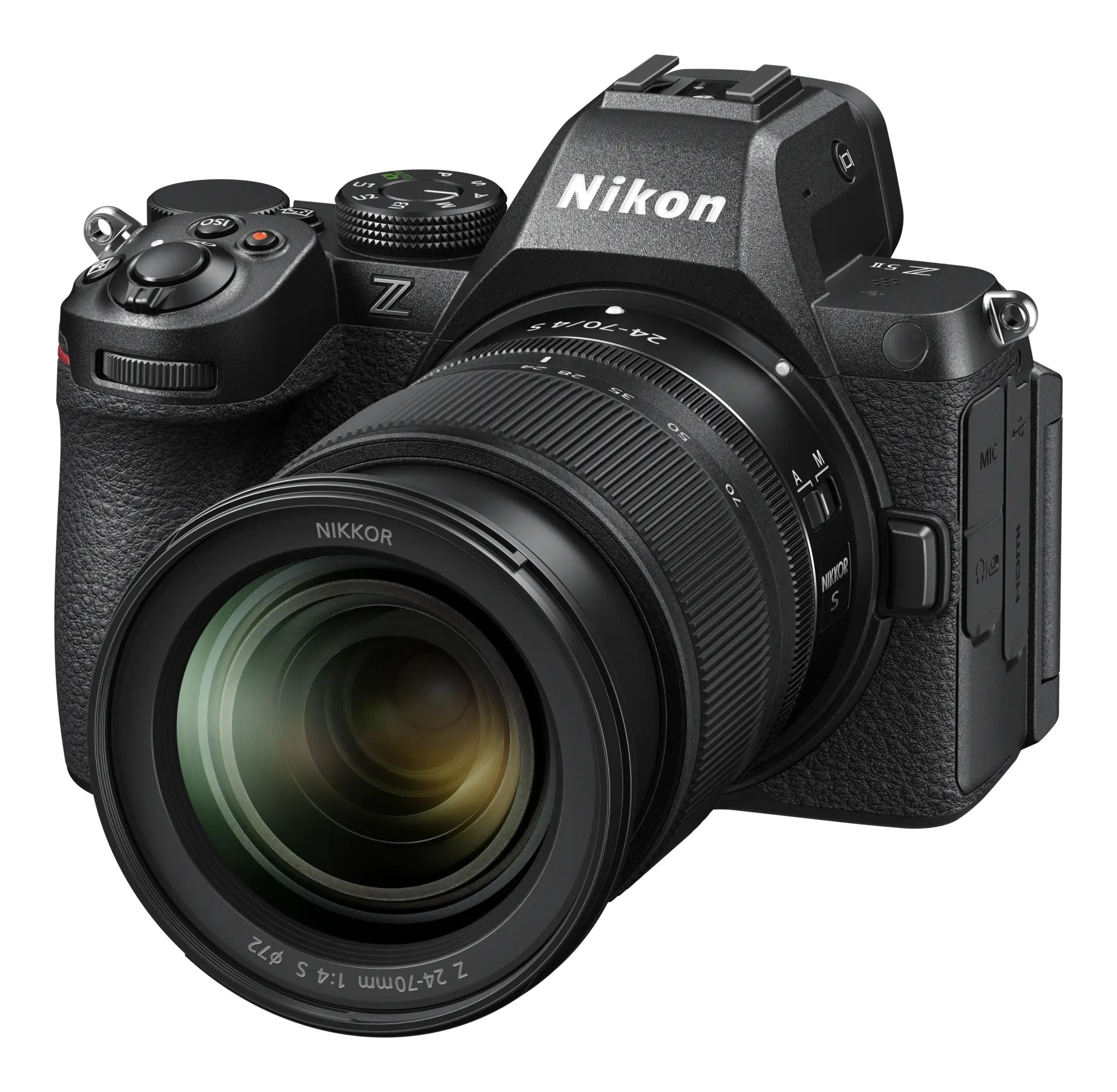 Nikon Z5 II Mirrorless Camera with 24-70mm f/4 S Lens - Black
