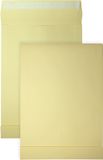 DULA Monsterzak Enveloppen - EB4 - 262 x 371 x 38mm - Geel - 125 stuks - Zelfklevend met plakstrip - 170gram