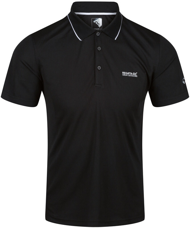 Regatta Maverick V T-Shirt Heren, black S 2020 Poloshirts