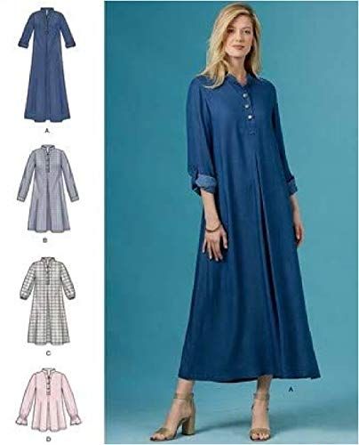 Simplicity S8983 - Dameskleding Patroon - Met Mouwen - Papier - Wit/Verschillende Kleuren