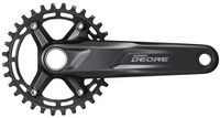Shimano Crankstel Deore FC-M5100-1 10/11 speed - 30 tands - 175 mm - zwart