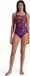 Arena W Surfs Up Swimsuit Lightdrop Back navy-navy Multi