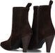 Notre-V 8928 Enkellaarsjes - Enkelboots met rits - Dames - Bruin - Maat 41