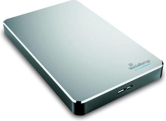 MediaRange USB 3.0 externe HDD 2TB zilver