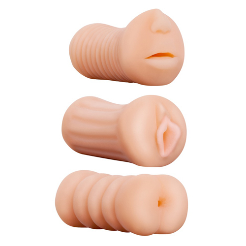Nanma XXX To-Go Threesome - Mini Masturbator Set