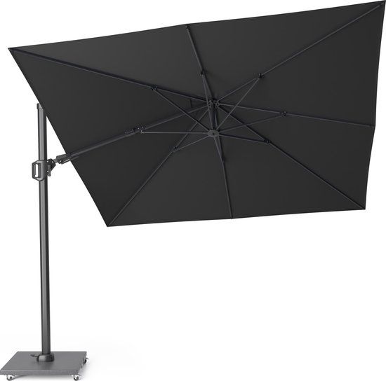 Platinum Challenger T² 300x300 cm Taupe Zweefparasol - 96% UV protectie