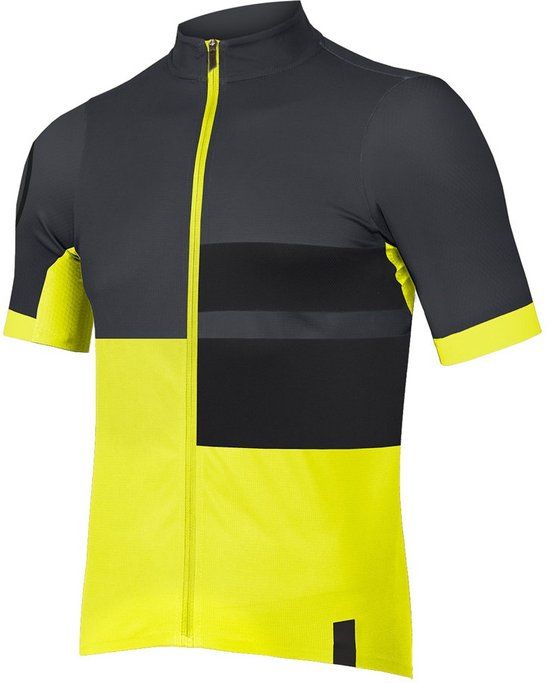 Endura FS260 Print Jersey - Heren - Hi-Viz Yellow - Maat XL