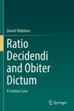 Ratio Springer Nature Ratio Decidendi and Obiter Dictum Paperback