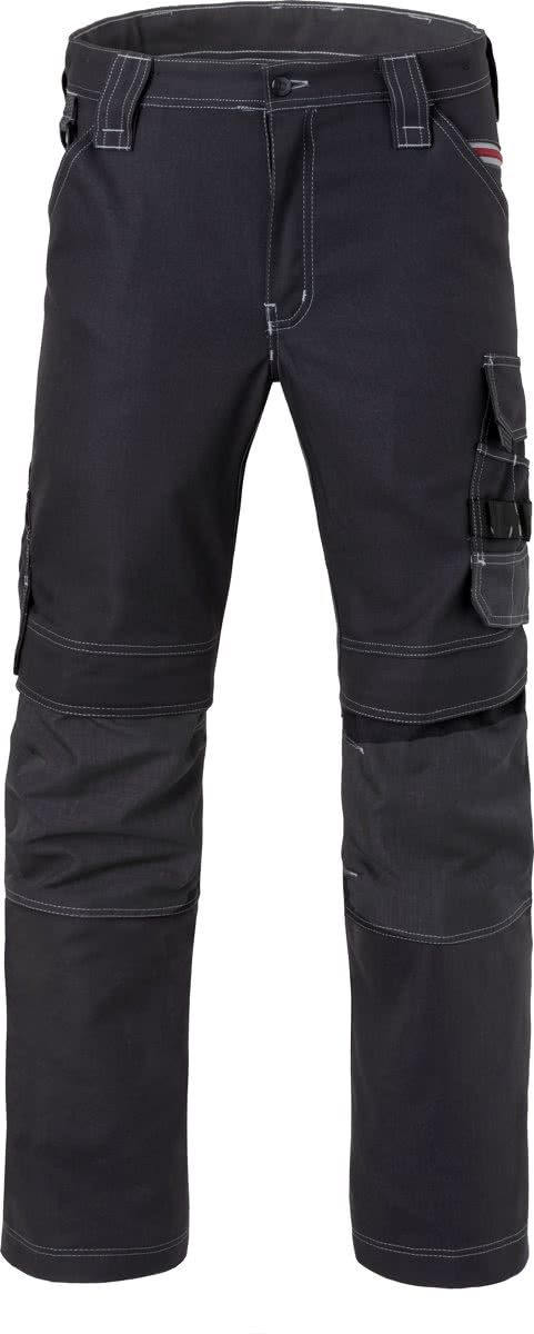 HaVeP 80229 Werkbroek Zwart/charcoal grijs 58