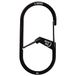 Nite Ize G-serie dual kamber mousqueton, noir, 4