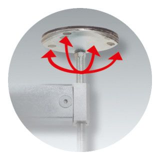 KS Tools universele motorsteun dwarsbalk