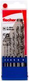 Fischer metaalboren set HSS-G 2 - 8 mm 6 stuks