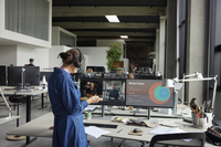 HP Poly Poly Savi 8445 Office DECT Headset - Convertible - Black