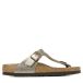 Birkenstock Sandales Gizeh Taupe Irisé