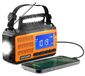 Radio d'urgence - Radio à manivelle - Énergie solaire - Powerbank 10.000 mAh - Noaa