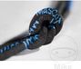 Mascot Laces 130CM Black/Cornflower Blue