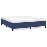 vidaXL Bedframe Blauw Stof 180x200 cm