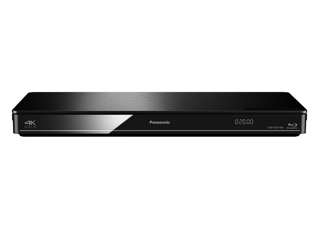 Panasonic DMP-BDT384EG Blu-ray Player - 4K, 3D, Wi-Fi, Black