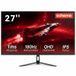 Ochama Moniteur gaming haute résolution 2K QHD - 27 pouces