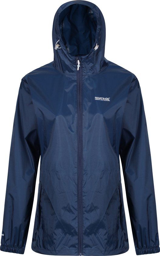 Regatta Pack-It III Women's Rain Jacket - Blue - Size L