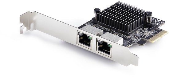 StarTech.com 2-Port 5G Gigabit PCIe Ethernet Adapter Kaart