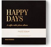 Printworks Fotoalbum - Happy Days (S) - Zwart