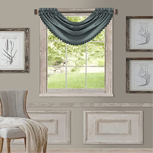 Elrene Home Fashions Regal Solid Blackout Rod Pocket Window Curtain Panel