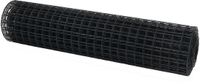 vidaXL Euro Hek 1,4 x 10 m PVC-gelaagd ijzer Grijs