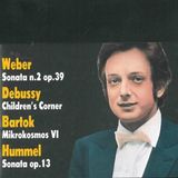 Sonata Weber: Sonata No. 2, Op. 39/Debussy: Children's Corner/Bartok:...