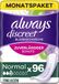Always Discreet Normal Incontinence Pads for Women - 96 Count