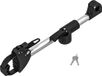 EUFAB 11248 Verstelbare strap-framehouder 40cm, zwart/zilver